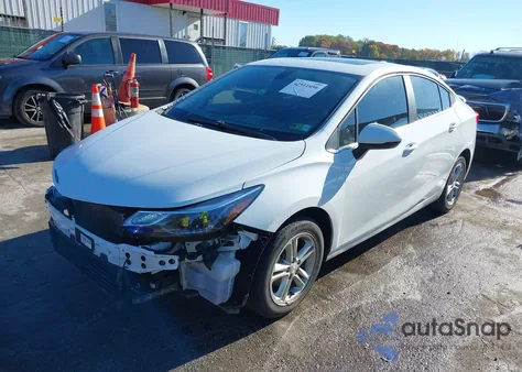2018 Chevrolet Cruze Lt Auto z USA, uszkodzony, nr VIN 1G1BH5SE7J7120130